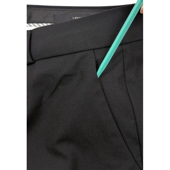 Banana Republic Logan Wool Dress Trousers Pants Modern Office Chic Stretch 10 - Picture 6 of 16